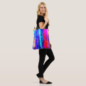Kleur Bursting Pattern Draagtas (Op model)