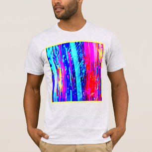 Kleur Bursting Pattern T-shirt