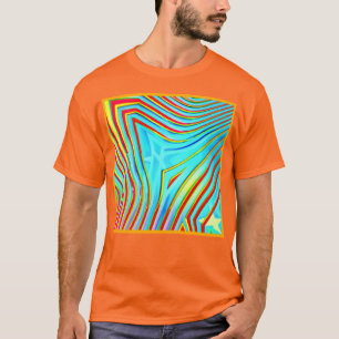 Kleur Bursting Pattern T-shirt