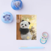 Kleur Cartoon Panda | Grappig Cadeau Flyer (Enkel)