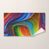 Kleur Cascade badhanddoek set Bad Handdoek (Handdoek)