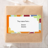 Kleur Cirkels Naam Label (Insitu)