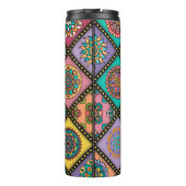 Kleur Crazy Mandala Quilt Bee Thermosbeker (Achterkant)
