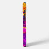 Kleur Dans Abstracte Swirl iPhone / iPad Case (Achterkant / Links)