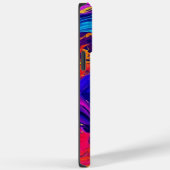 Kleur Dans Abstracte Swirl iPhone / iPad Case (Achterkant / Rechts)