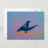 Kleur de rij briefkaart (Voorkant / Achterkant)