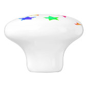 Kleur deurknop keramische knop (Zijkant)