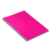 kleur diepe roze notitieboek (Rechterzijde)