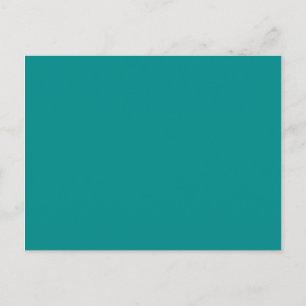 kleur donkercyaan briefkaart