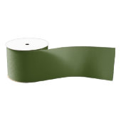 kleur donkergroen grosgrain lint (Spoel)