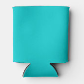 kleur donkerturquoise blikjeskoeler (Voorkant)