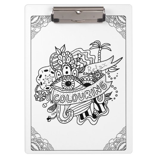 Kleur en verwijder Klembord (Voorkant)