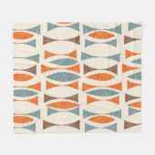 Kleur Fleece Deken (Voorkant (Horizontaal))