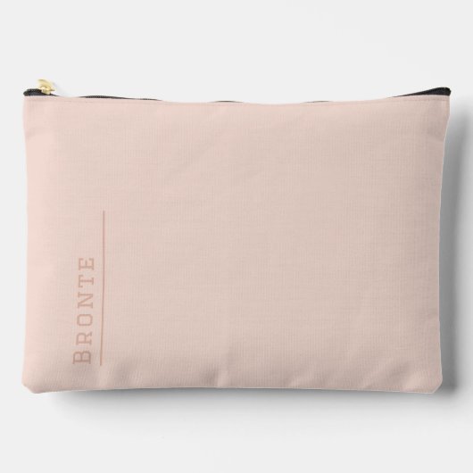 Kleur Flow monogram Perzik Koraal Etui (Voorkant)