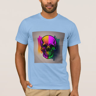 ! kleur full-Skull T-shirt