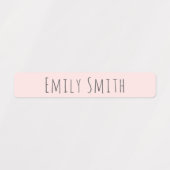 Kleur Gecodeerde Esthetische Kinder Waterdichte Na Labels (Design 1)