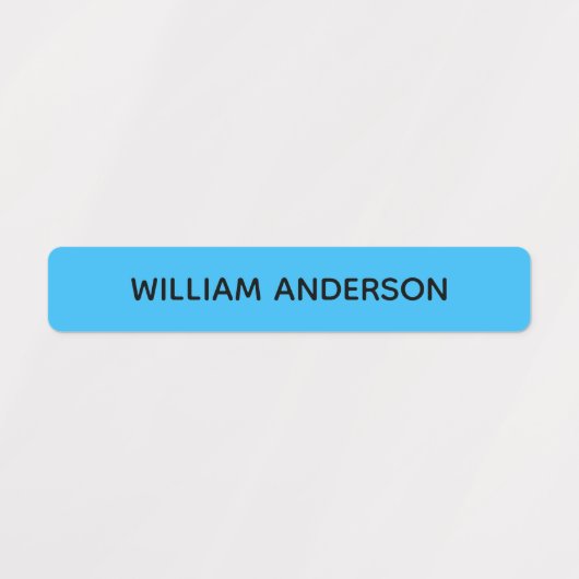 Kleur gecodeerde Kinder waterdichte naam Labels (Design 1)