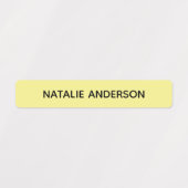 Kleur gecodeerde Kinder waterdichte naam Labels (Design 2)