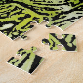 Kleur gegraveerd Calla Lillies Legpuzzel (Zijkant)