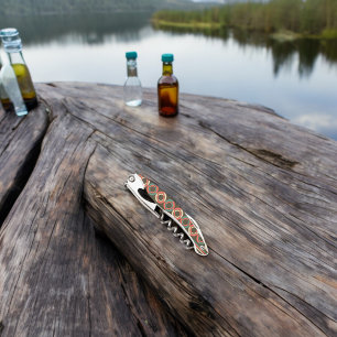  kleur geometrisch vormpatroon kurkentrekker