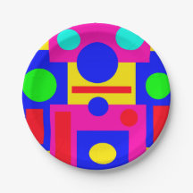 Kleur geometrische vormen