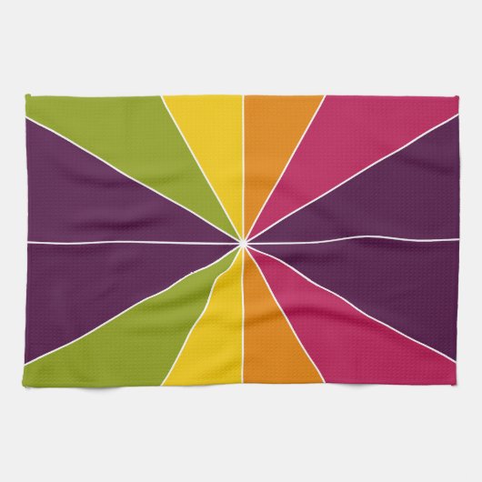 Kleur gesegmenteerd 02 theedoek (Horizontaal)