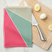 Kleur gesegmenteerd 03 theedoek (Quarter Fold)