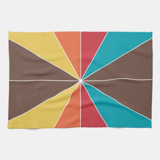 Kleur gesegmenteerd 05 theedoek (Horizontaal)