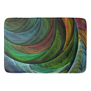 Kleur Glorie Modern Abstract Kunstpatroon Elegant Badmat
