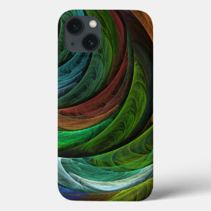 Kleur Glorie Modern Abstract Kunstpatroon Elegant iPhone 13 Hoesje