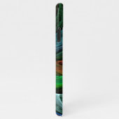 Kleur Glorie Modern Abstract Kunstpatroon Elegant iPhone Hoesje (Rechterkant)
