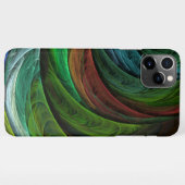 Kleur Glorie Modern Abstract Kunstpatroon Elegant iPhone Hoesje (Achterkant horizontaal)