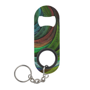 Kleur Glorie Modern Abstract Kunstpatroon Elegant Mini Flessenopener