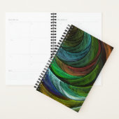 Kleur Glorie Modern Abstract Kunstpatroon Elegant Planner (Display)