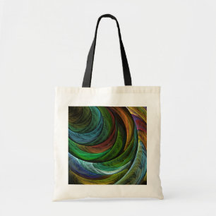 Kleur Glorie Modern Abstract Kunstpatroon Elegant Tote Bag