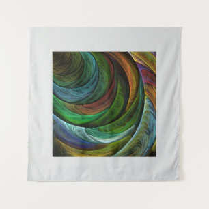 Kleur Glorie Modern Abstract Kunstpatroon Elegant Wandkleed