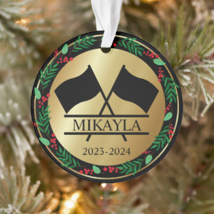 Kleur Guard Marching Band Kerst Ornament