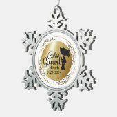 Kleur Guard Marching Band Kerst Ornament (Rechts)