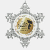 Kleur Guard Marching Band Kerst Ornament (Voorkant)