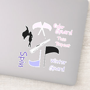 Kleur Guard Stickers