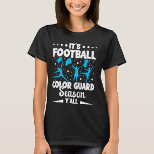 Kleur Guard Vlag Winter Guard Coach Colorguard Ins T-shirt