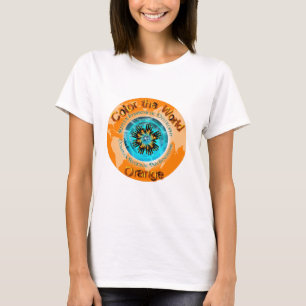 Kleur het Wereld Oranje - CRPS Dual Ice Circlet.pn T-shirt
