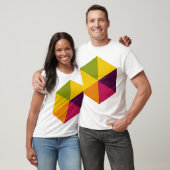 Kleur Hexagon 01 T-shirt (Unisex)