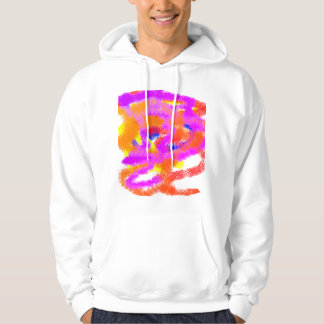 Kleur Ideeën abstracte mind stress Hoodie