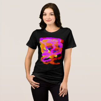 Kleur Ideeën abstracte mind stress Tri-Blend Shirt
