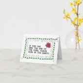 Kleur-it-in-kerstkaart - kerstlampjes kaart (Gele Bloem)