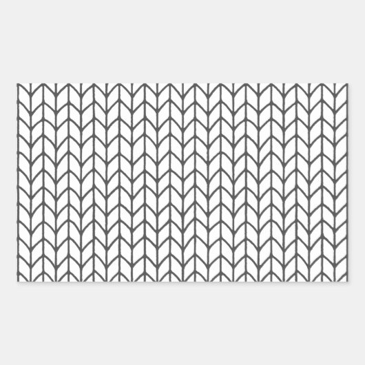 KLEUR JE EIGEN breirechthoek Stickers (Voorkant)