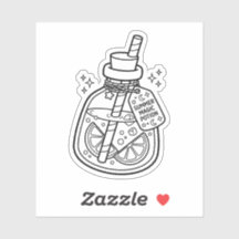 Kleur je eigen Kawaii Zomer Magische Drank