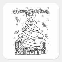 Kleur je eigen kerstboom kerstbaan