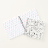 Kleur je eigen - "Onder het Zee" Notitieboek (Binnen)